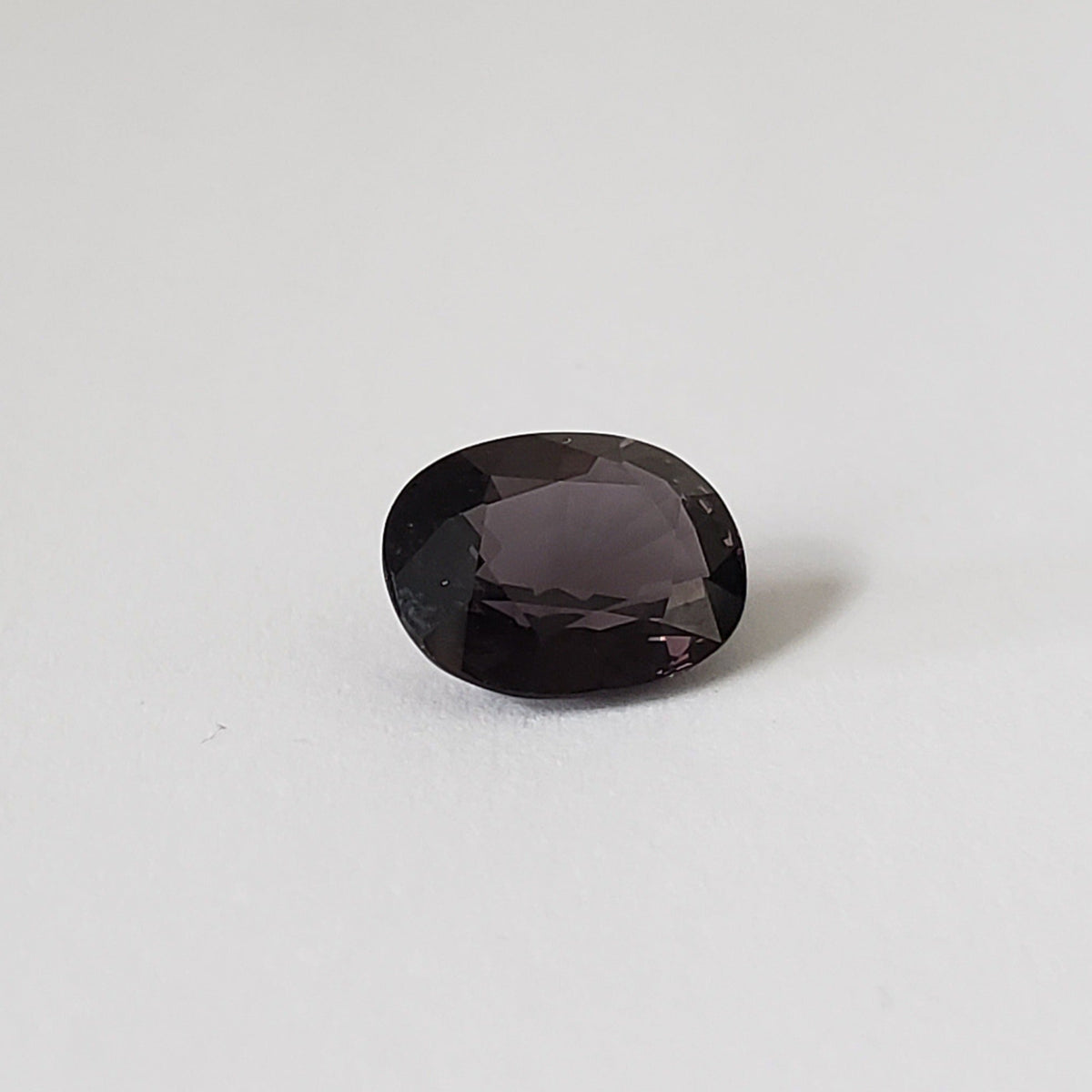  Spinel Oval Cut Deep Purple 10x7.8mm 3.0ct 