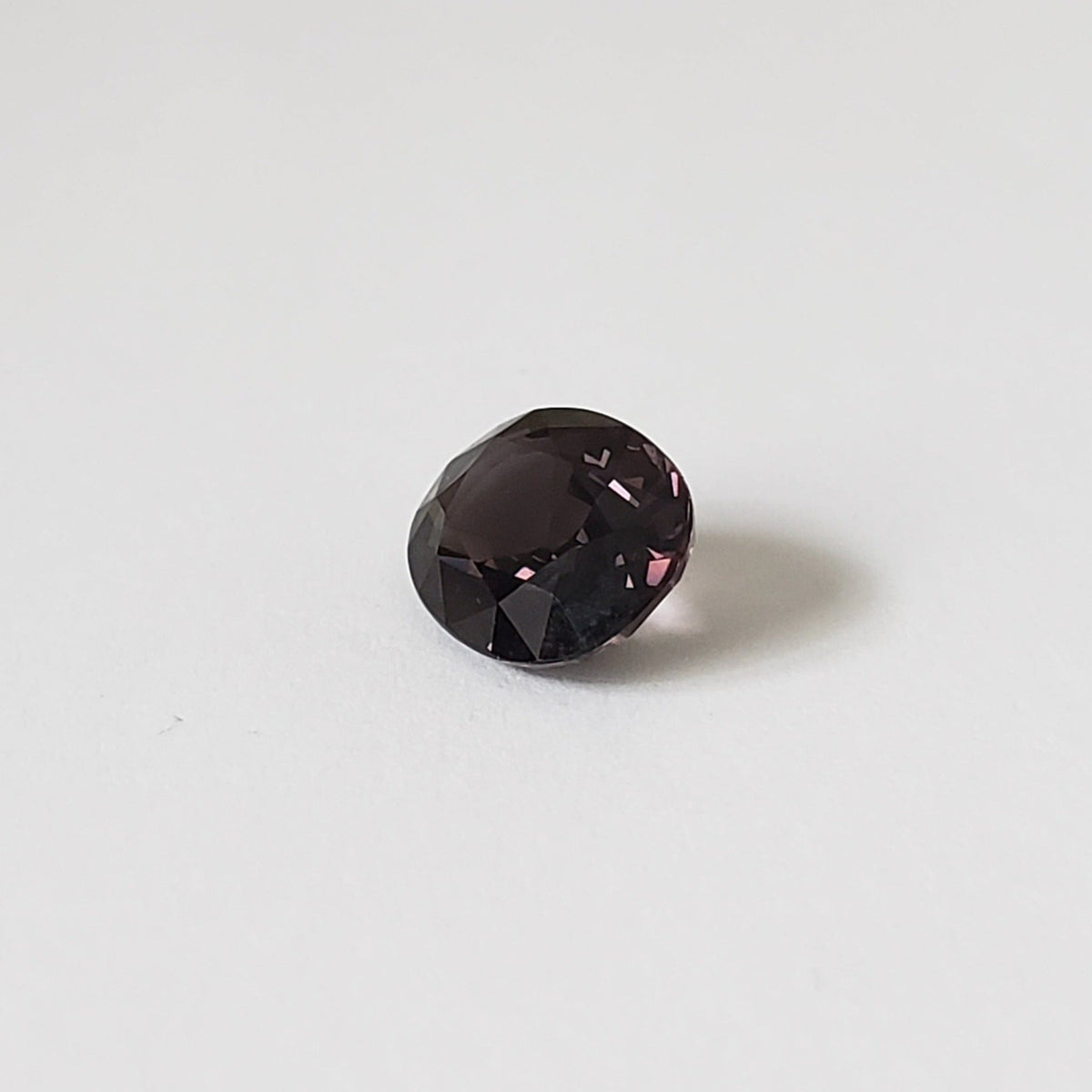  Spinel Oval Cut Deep Purple 10x7.8mm 3.0ct 