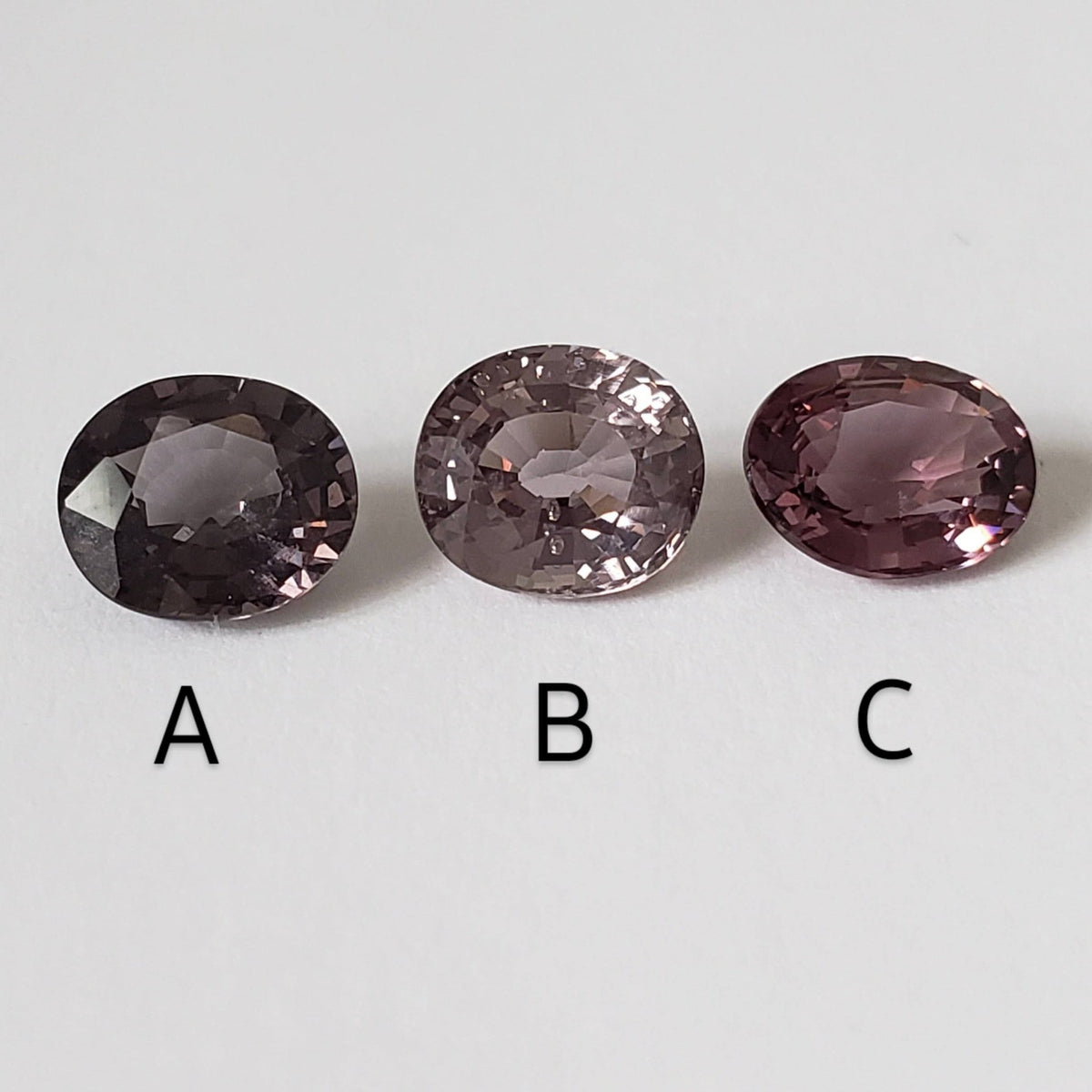 Spinel | Oval Cut | Purple Pink | Various sizes