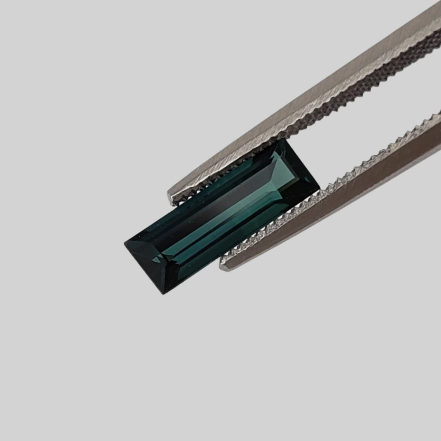   Tourmaline | Baguette Cut | Green Blue | 9.3x3mm 0.7ct 