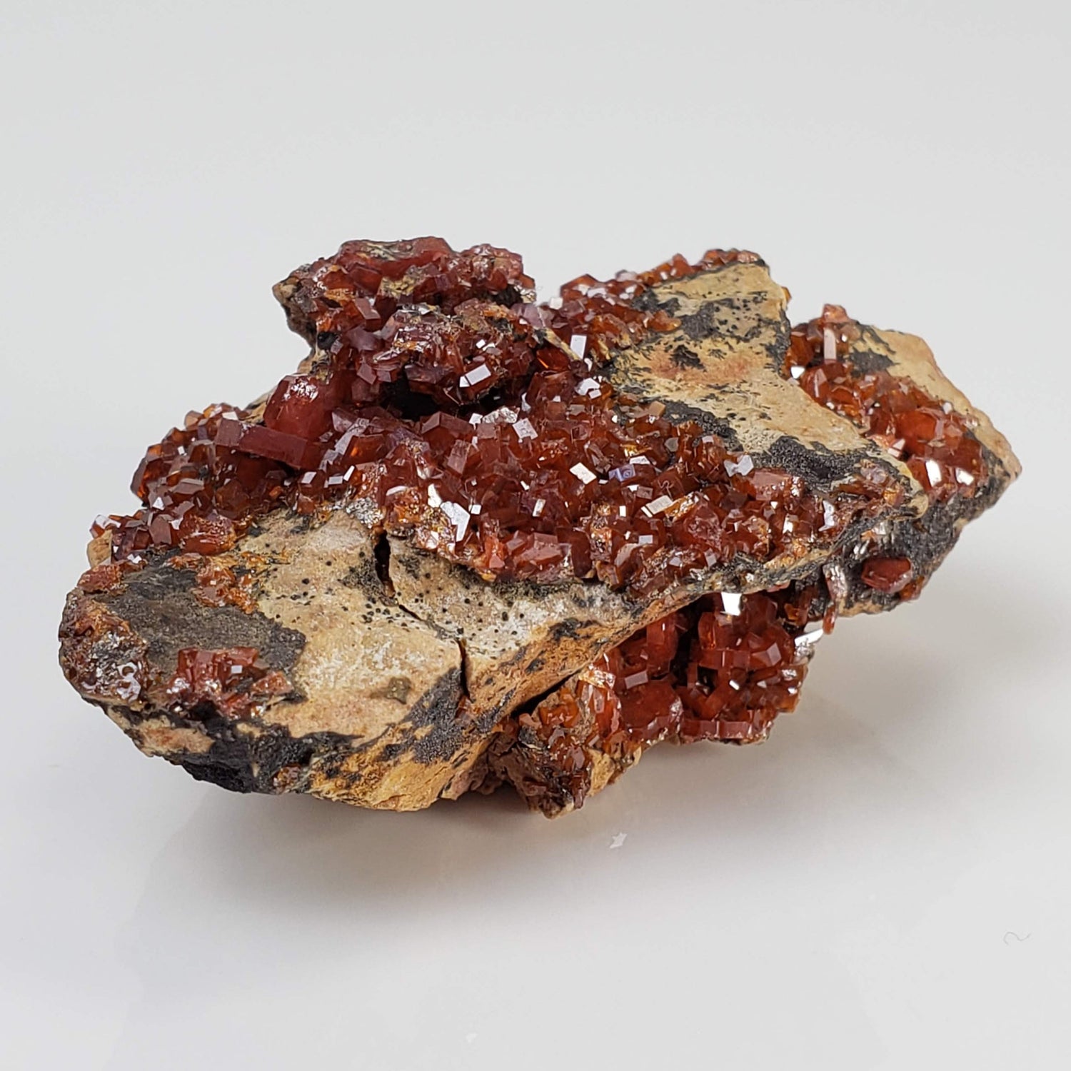 Vanadinite Crystal | Reddish Brown | 29.56 grams | Mibladen, Morocco 2