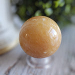 Yellow Jade Sphere | 55.5 mm, 2.2 in | 243.7 grams | China 4