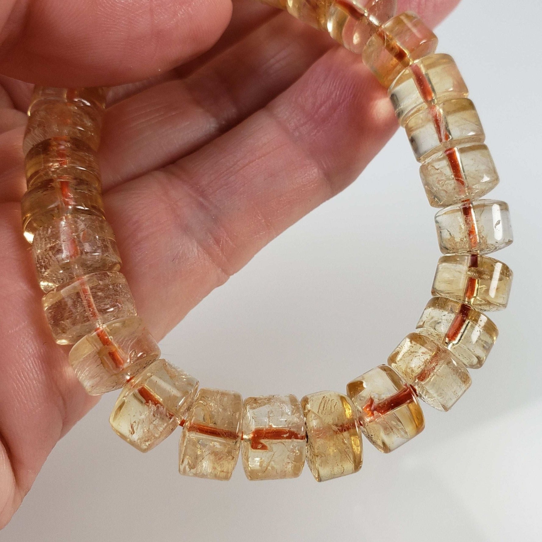   Yellow Quartz Bracelet | Natural Quartz Beads | China 