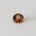 Zircon | Round Cut | Golden Orange | 7.0mm 1.7ct | Canagem.com