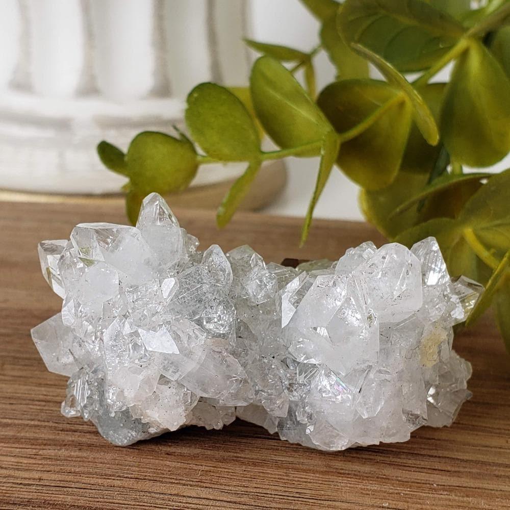  Apophyllite and Prehnite Cluster Bombay, India  