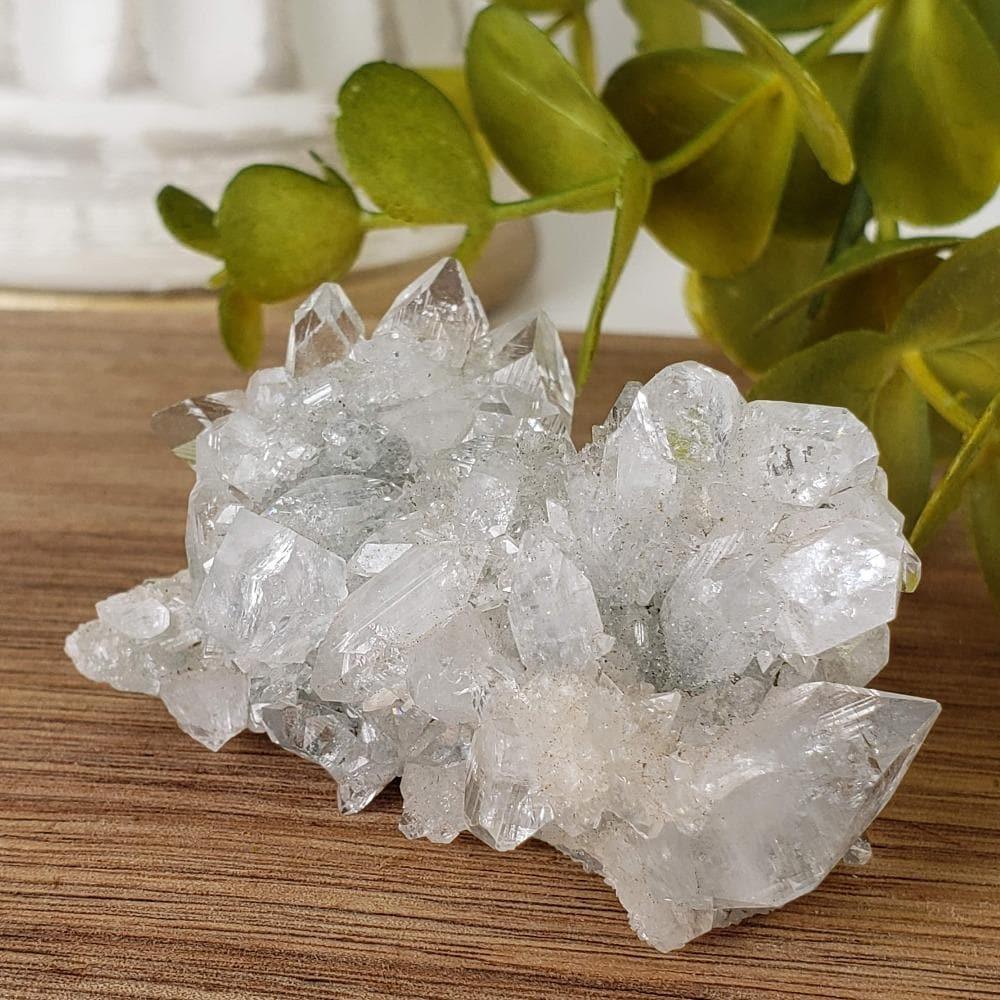  Apophyllite and Prehnite Cluster Bombay, India  