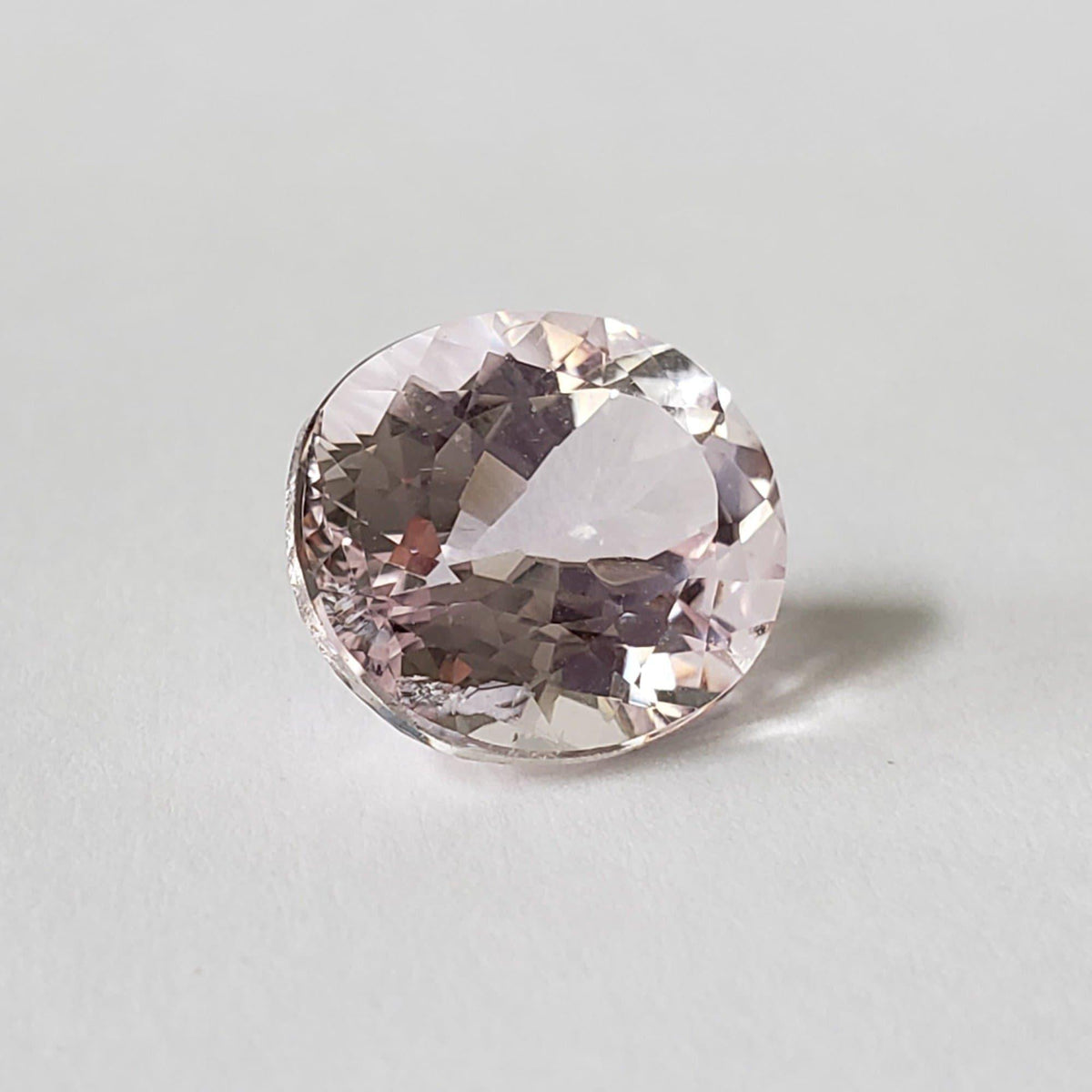  Kunzite | Untreated | Oval Cut | Bright Pink | 13x11mm | Afghanistan 