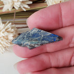 Authentic Labradorite Natural Rainbow Unpolished Stone Slice Mineral, 3 Piece Lot, 17.8 Gr, Labrador Canada SO24