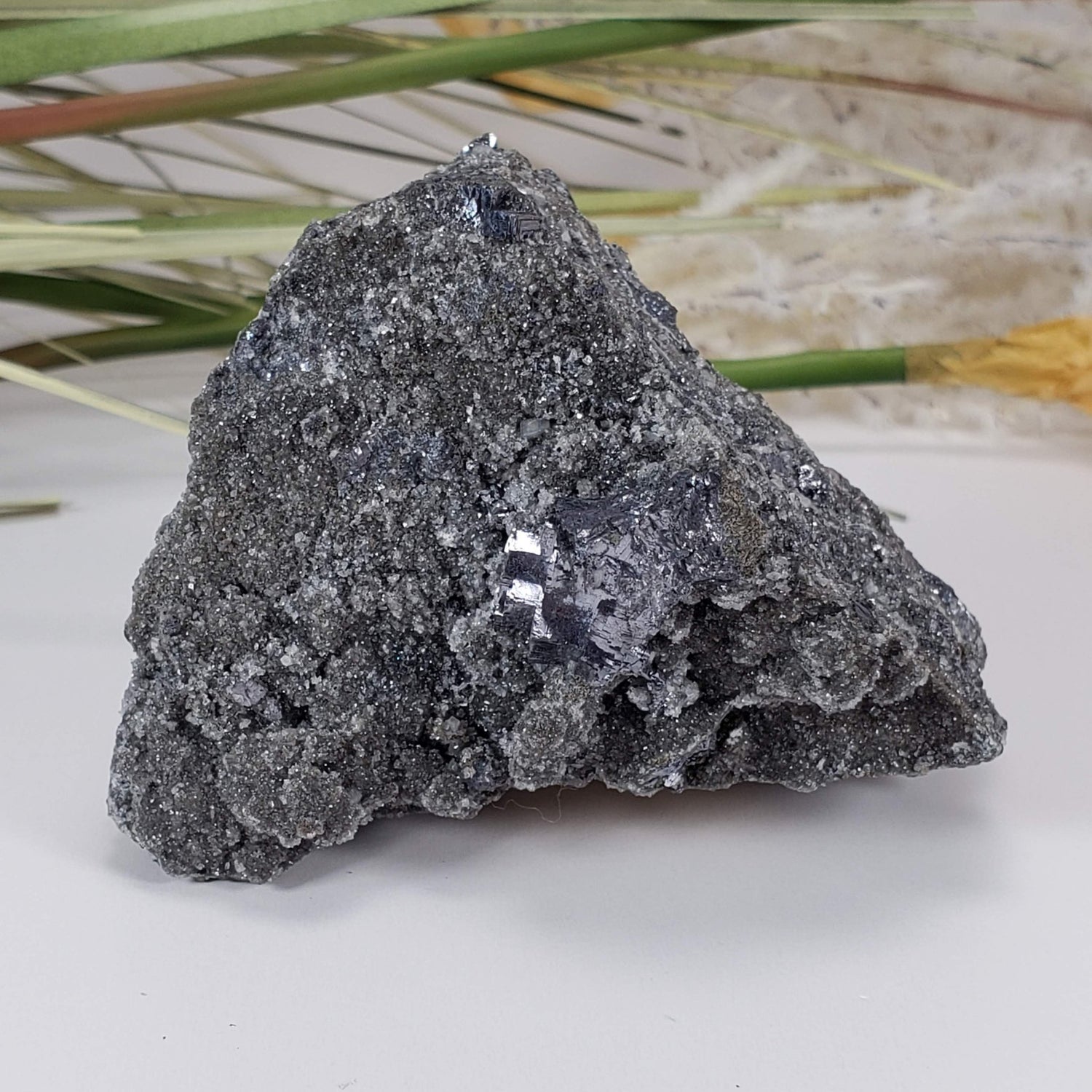 Galena Crystal Cluster | Octahedron Shape | 459.1 grams | Illinois