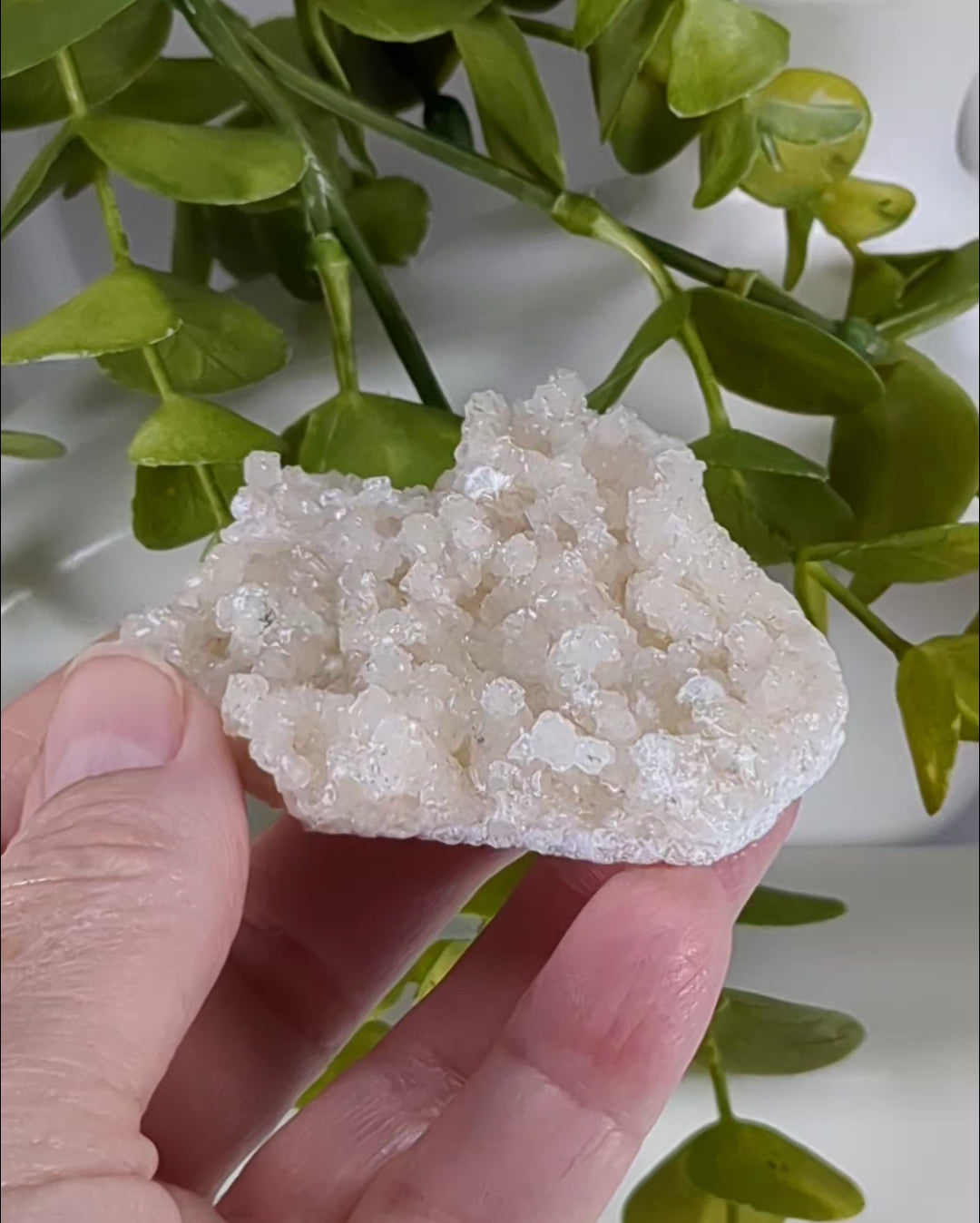 Prehnite Crystal Cluster | 67 grams | Bombay, India