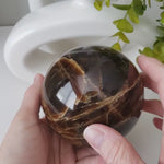 Aragonite Sphere | Best Dark Brown | Quartz Crystal Sphere | 104 mm, 4.1 in | 1.71 kg