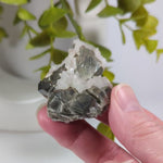 Pyrite with Calcite Crystal Cluster | 60.2 Grams | Pasto Bueno, Ancash Peru