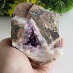  Amethyst Quartz Druse Mineral Crystal, 746 grams, Ontario Canada | SO24 4