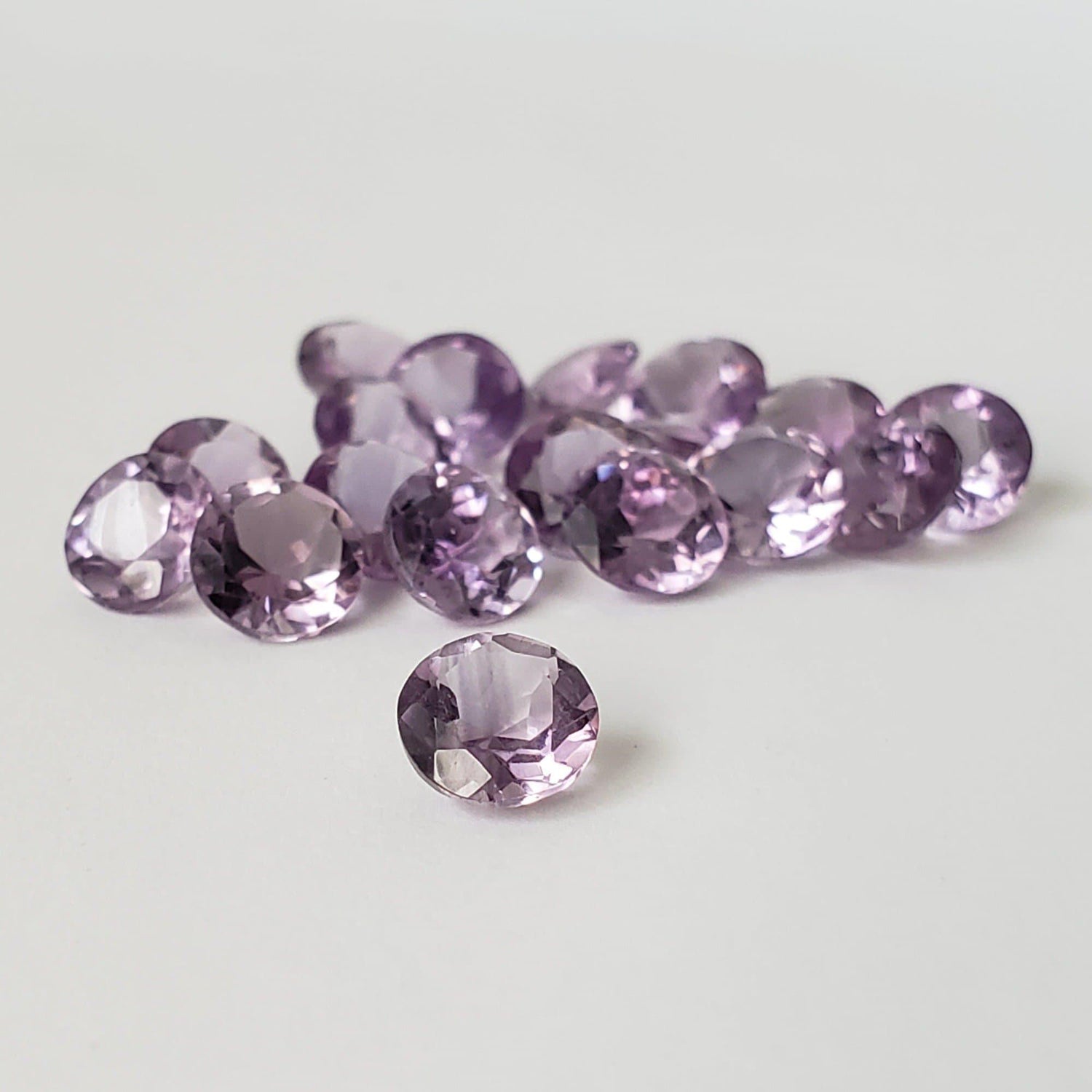  Amethyst | Round Cut | Purple | 6.5mm | SO24 
