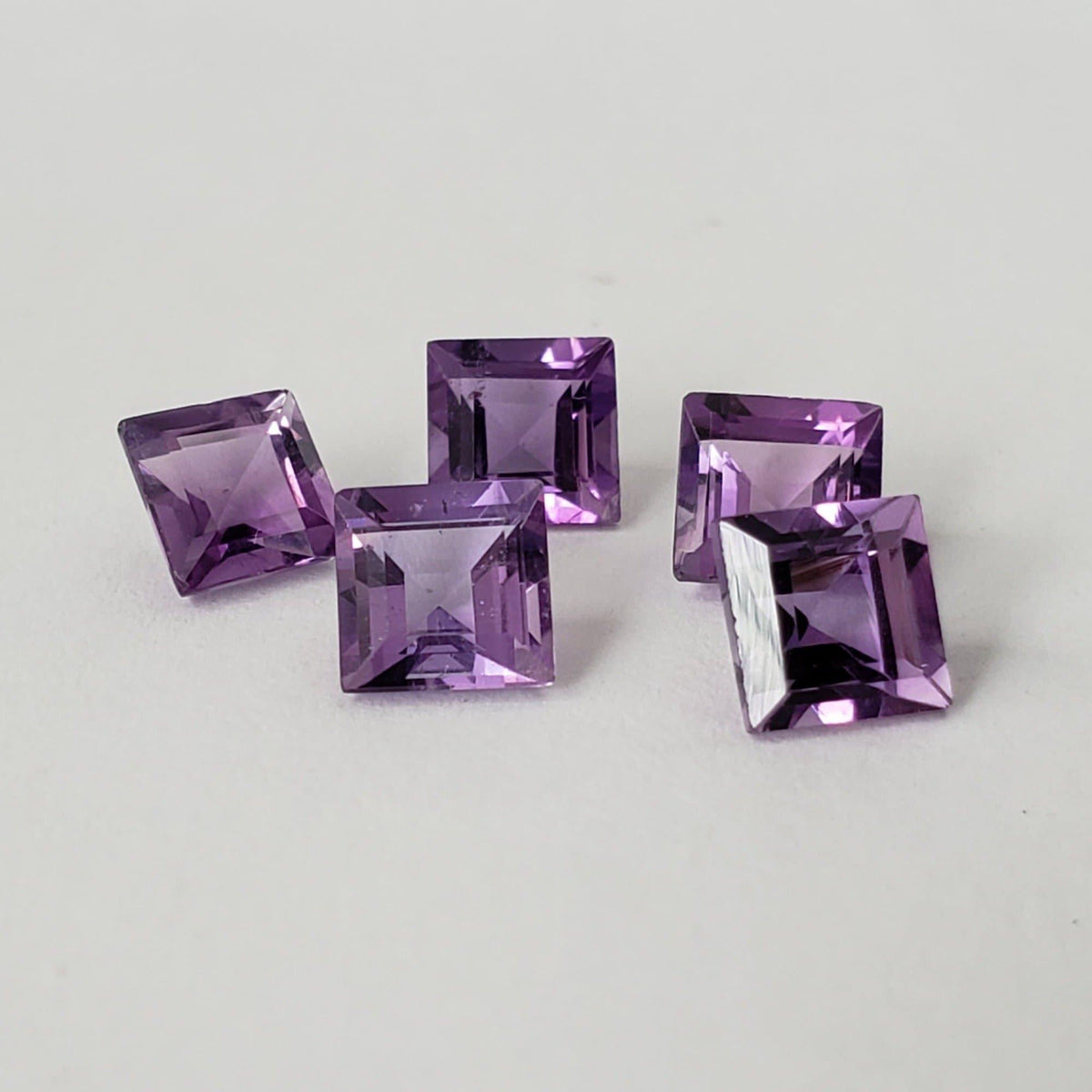   Amethyst | Square Cut | Purple | 5mm 