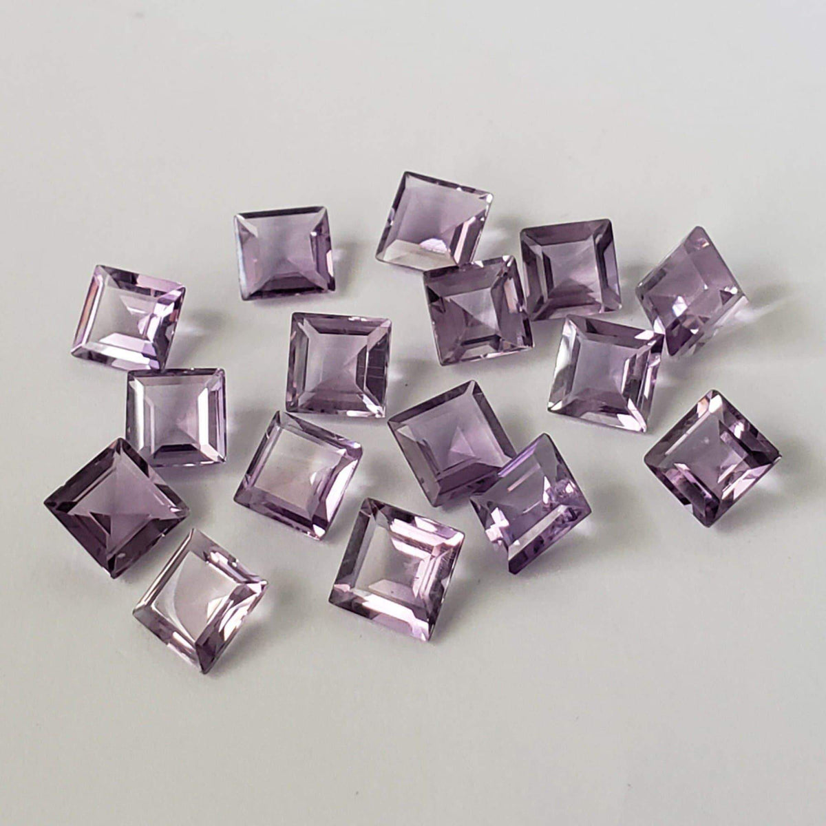  Amethyst | Square Cut | Purple | 6mm 3