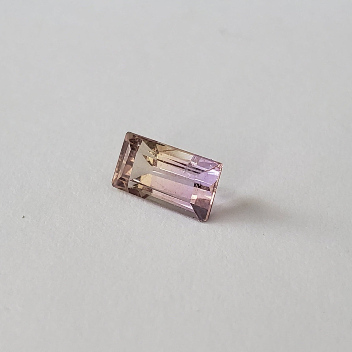  Ametrine | Octagon Cut | Purple-Yellow Bi-Color | 8.2X4.3mm 1.1ct | Brazil | SO24 