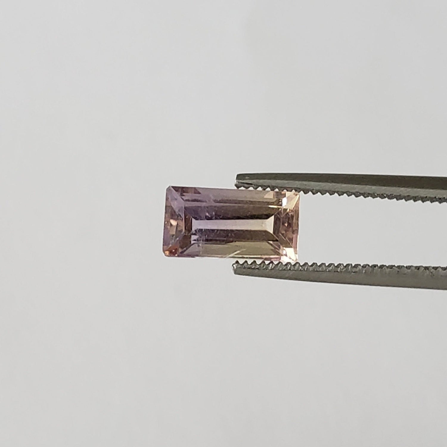  Ametrine | Octagon Cut | Purple-Yellow Bi-Color | 8.2X4.3mm 1.1ct | Brazil | SO24 1