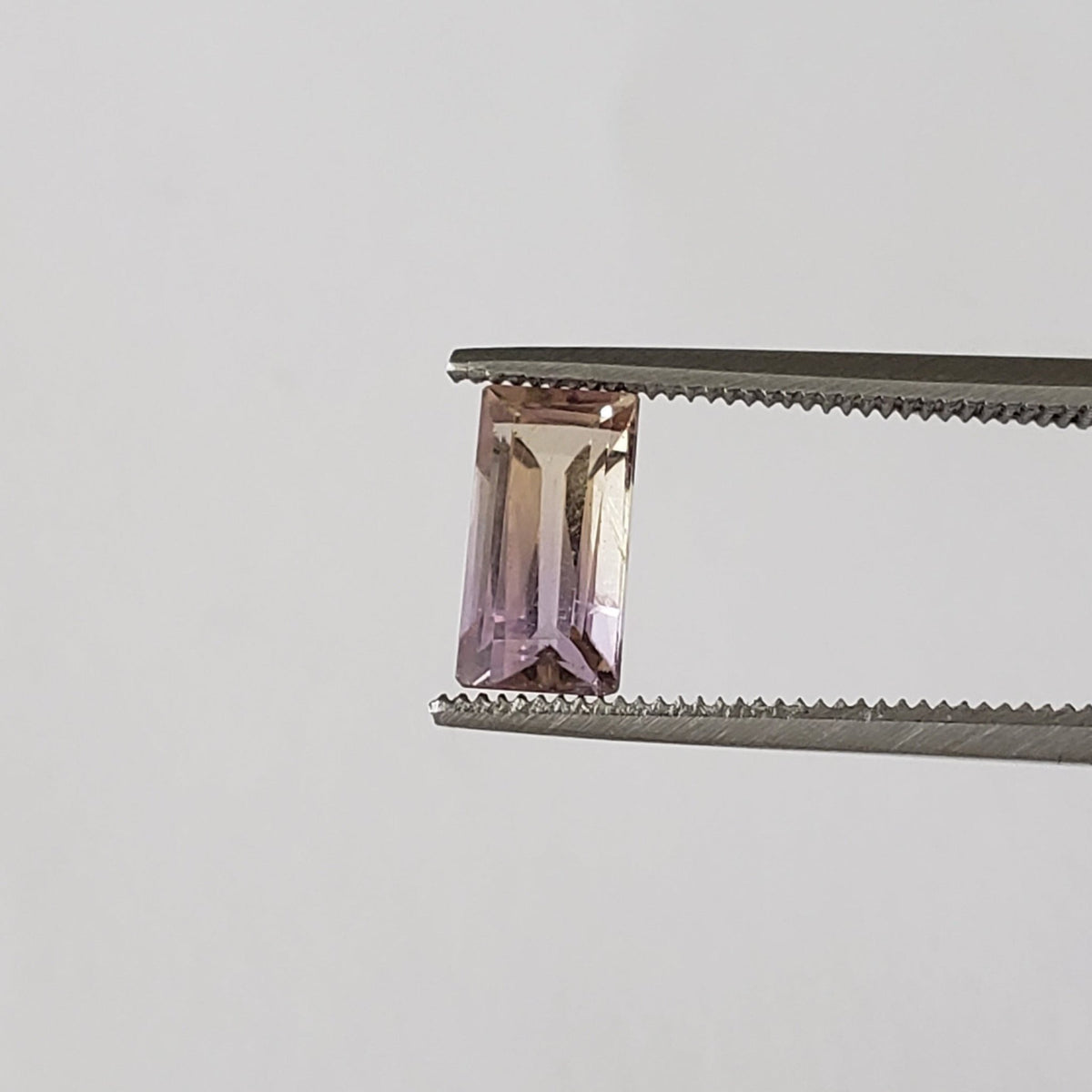  Ametrine | Octagon Cut | Purple-Yellow Bi-Color | 8.2X4.3mm 1.1ct | Brazil | SO24 2