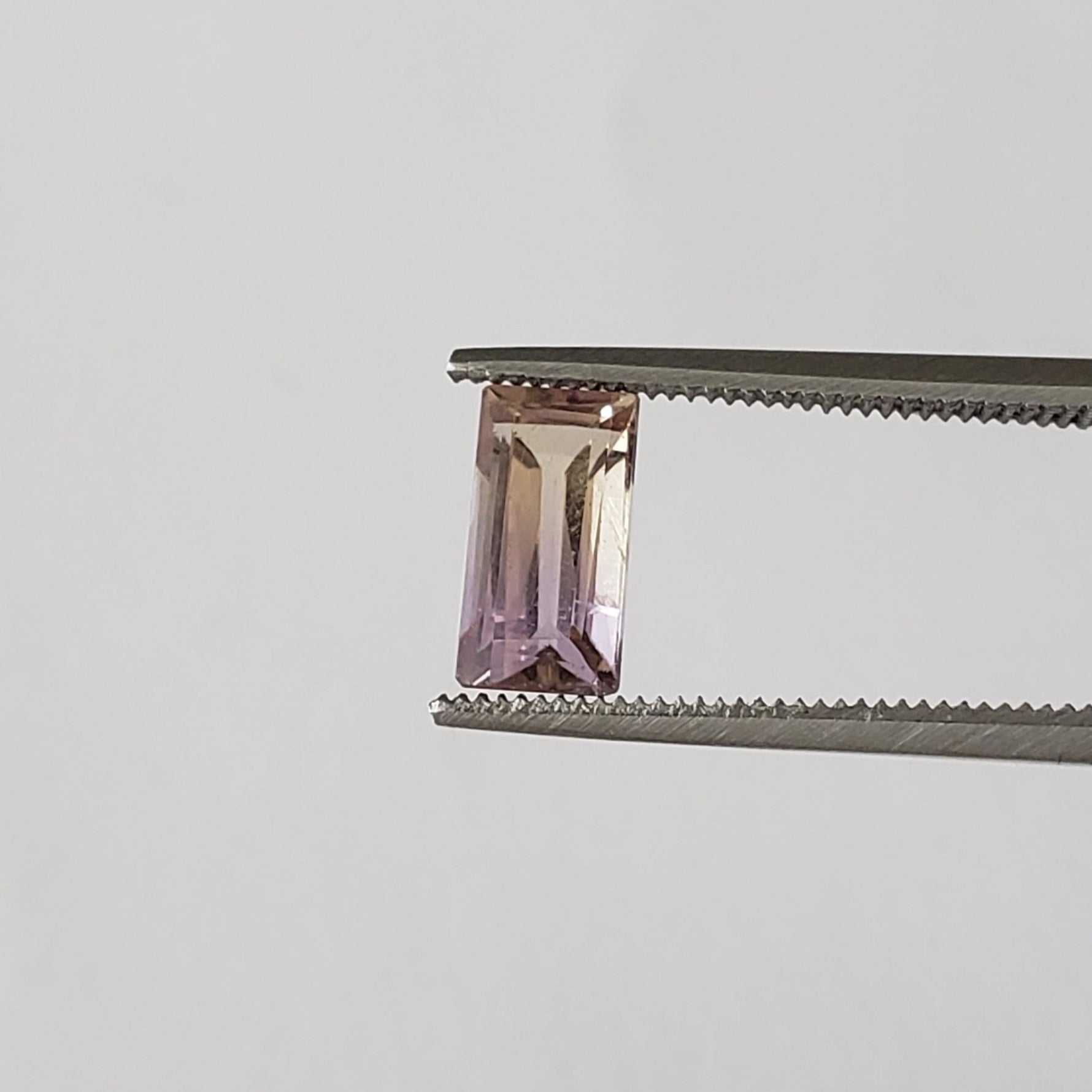  Ametrine | Octagon Cut | Purple-Yellow Bi-Color | 8.2X4.3mm 1.1ct | Brazil | SO24 2
