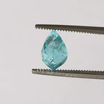  Apatite | Briolette | Neon Blue | 7.5x5mm 1.36ct | SO24 1