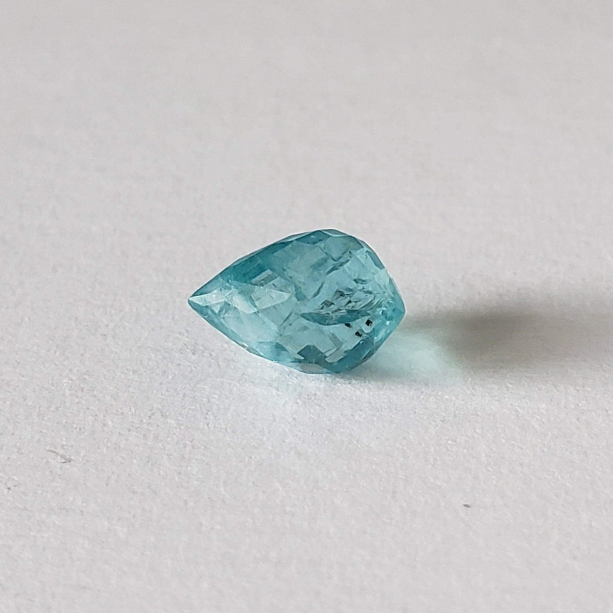  Apatite | Briolette | Neon Blue | 7.5x5mm 1.36ct | SO24 2