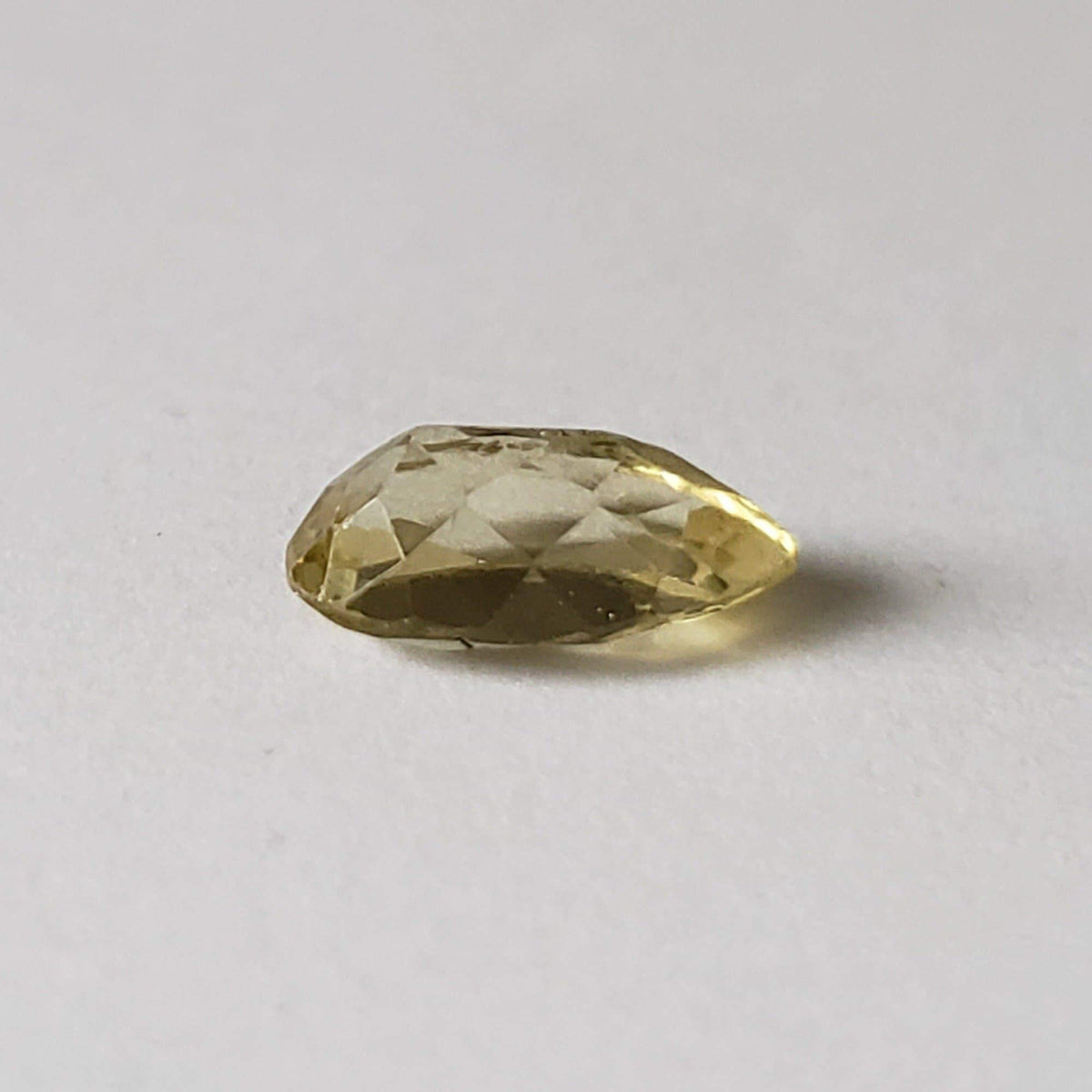  Apatite | Pear Shape Cut | Lemon Yellow | 12x6.4mm 2.74ct 3