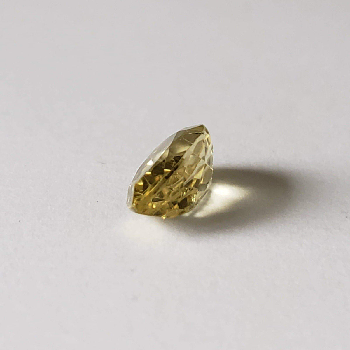  Apatite | Pear Shape Cut | Lemon Yellow | 12x6.4mm 2.74ct 4