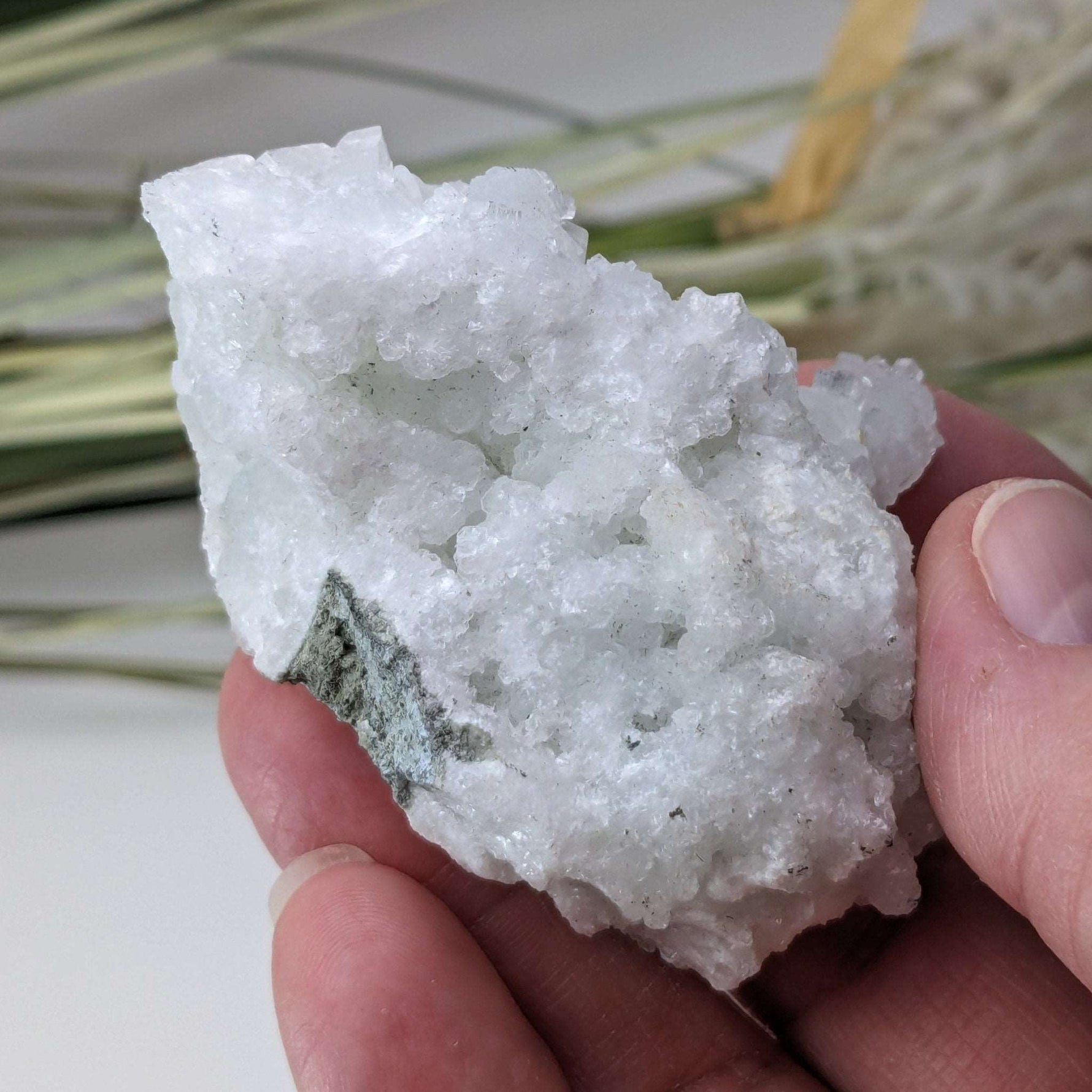  Apophyllite and Prehnite Cluster Crystal | 104 grams | Mumbai, India SO24 6