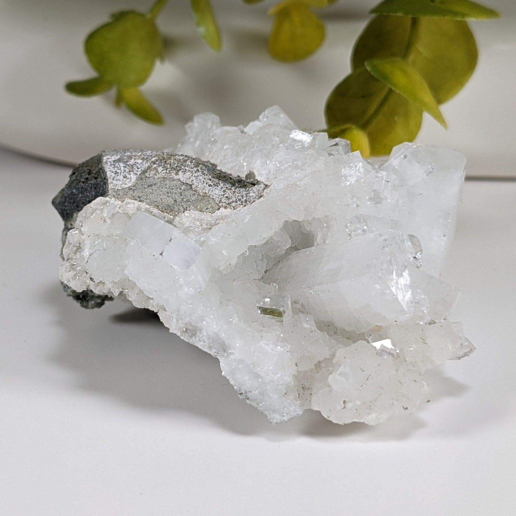 Apophyllite and Prehnite Crystal Cluster | 104 grams | Mumbai, India | SO24 1