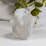  Apophyllite on Calcite Crystal Cluster | Double Terminated Apophyllite | 107 grams | Jalgaon India | SO24 2
