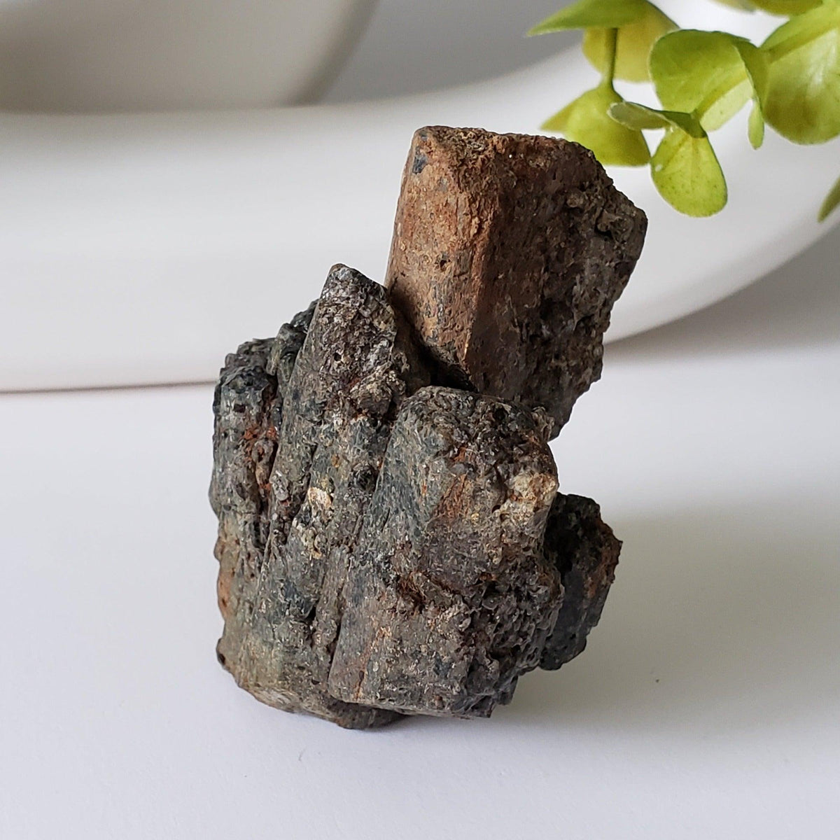  Augite Crystals Cluster | 196 grams | Lake Clear, Ontario, Canada | SO24 2