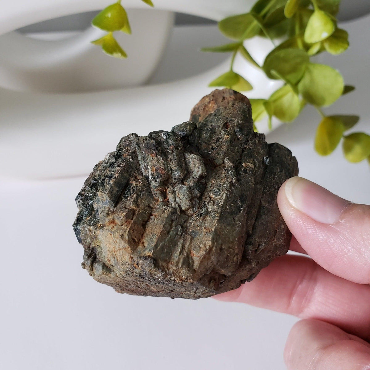  Augite Crystals Cluster | 196 grams | Lake Clear, Ontario, Canada | SO24 5