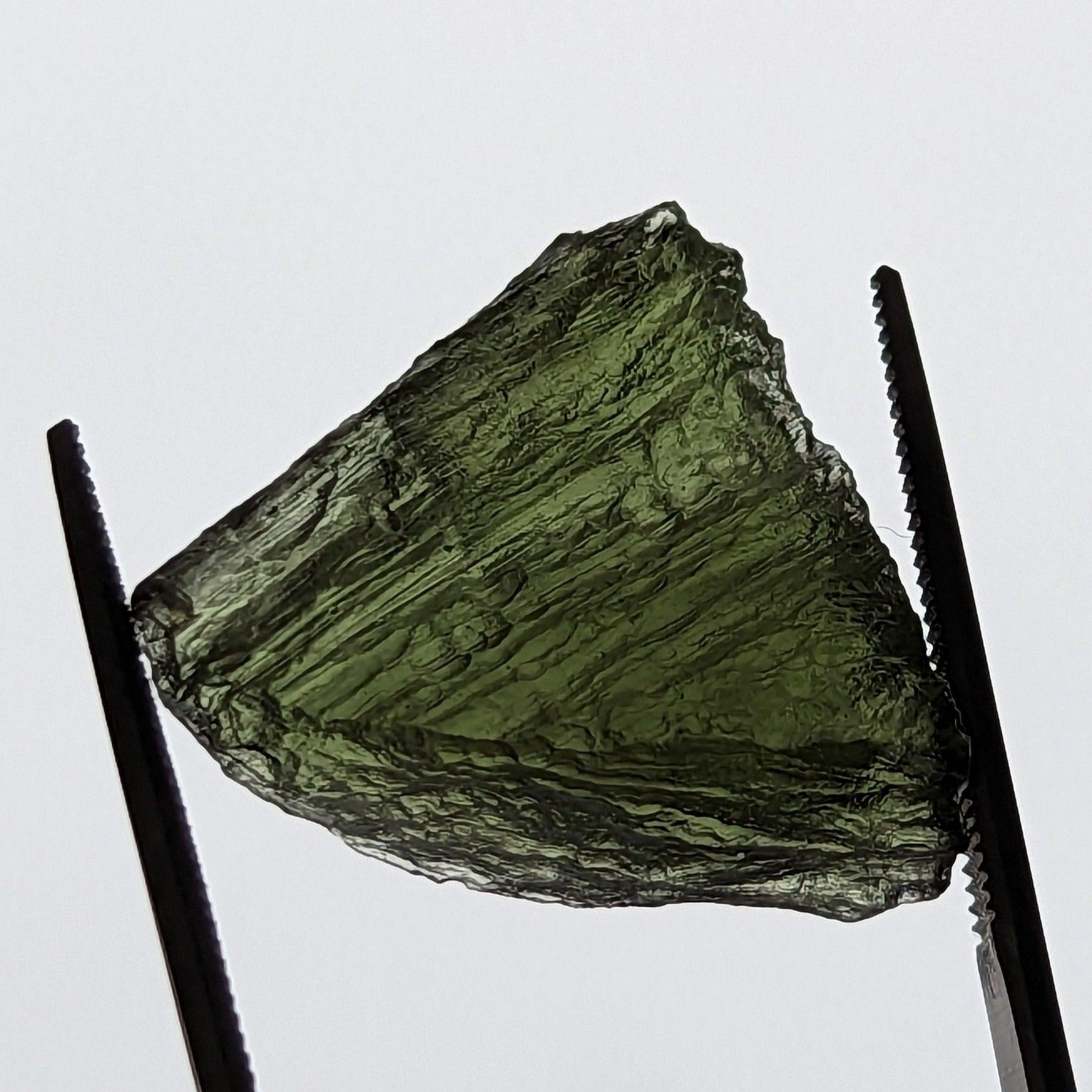  Authentic Moldavite | 3.42 Grams 17.1 Ct. | Impactite Melt Glass | Chlum Region, Czech Republic | SO24 3