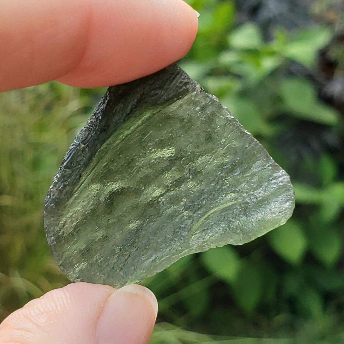  Authentic Moldavite | 7.18 Grams 35.9 Ct. | Impactite Melt Glass | Chlum Region, Czech Republic | SO24 6