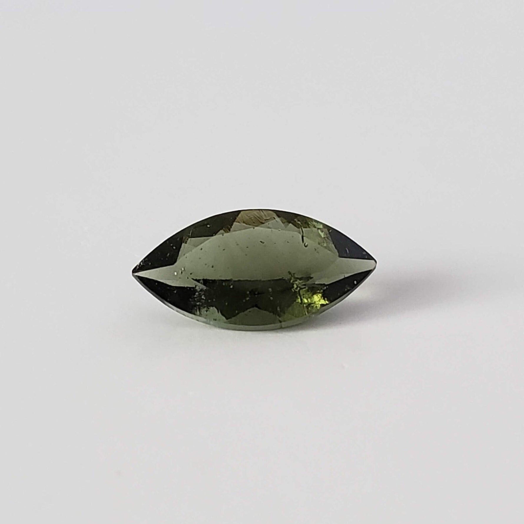  Authentic Moldavite | Marquise Cut | 14x7mm, 2.15ct | Chlum Region, Czech Republic 2