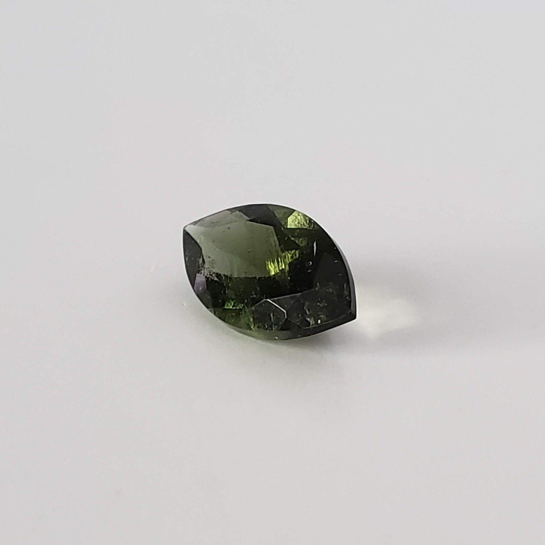  Authentic Moldavite | Marquise Cut | 14x7mm, 2.15ct | Chlum Region, Czech Republic 3