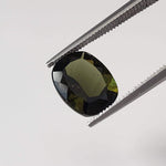  Authentic Moldavite | Octagon Cushion Cut | 10x8mm | Chlum Region, Czech Republic | SO24 