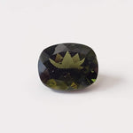  Authentic Moldavite | Octagon Cushion Cut | 10x8mm | Chlum Region, Czech Republic | SO24 2