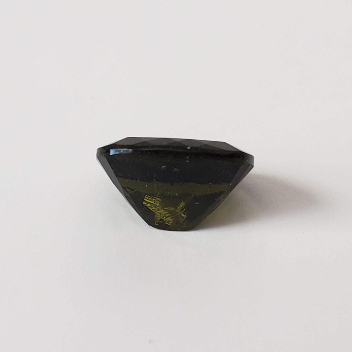  Authentic Moldavite | Octagon Cushion Cut | 10x8mm | Chlum Region, Czech Republic | SO24 7