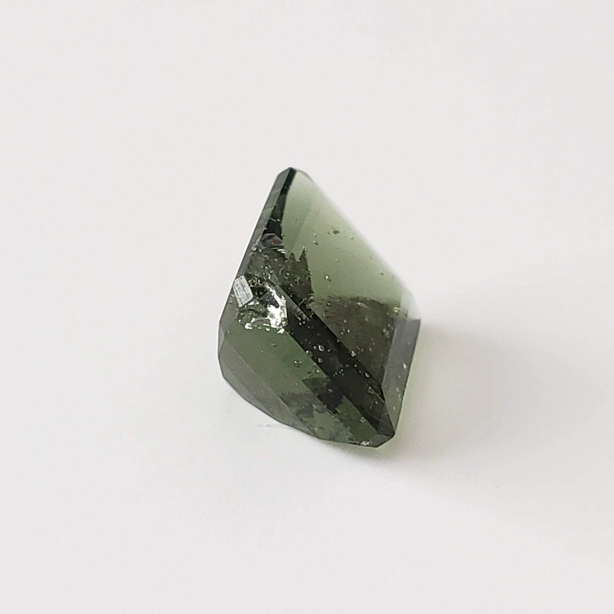  Authentic Moldavite | Octagon Cut | 10x8mm | Chlum Region, Czech Republic 6