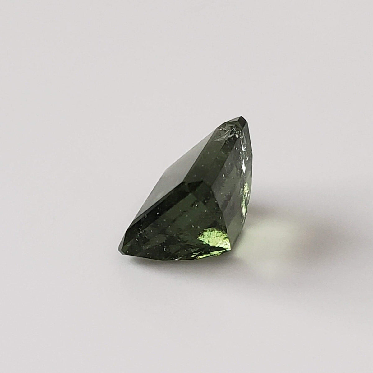  Authentic Moldavite | Octagon Cut | 10x8mm | Chlum Region, Czech Republic 7