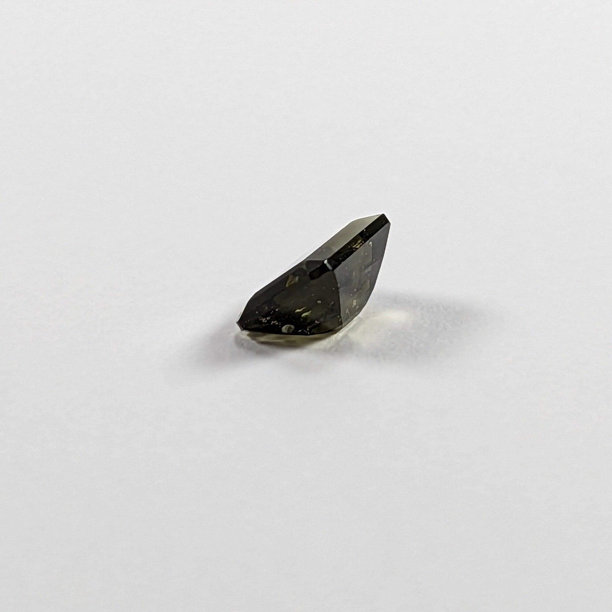  Authentic Moldavite | Octagon Cut | 8x6mm, 1.25ct | Chlum Region, Czech Republic | SO24 3