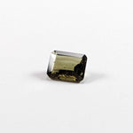  Authentic Moldavite | Octagon Cut | 8x6mm, 1.25ct | Chlum Region, Czech Republic | SO24 5