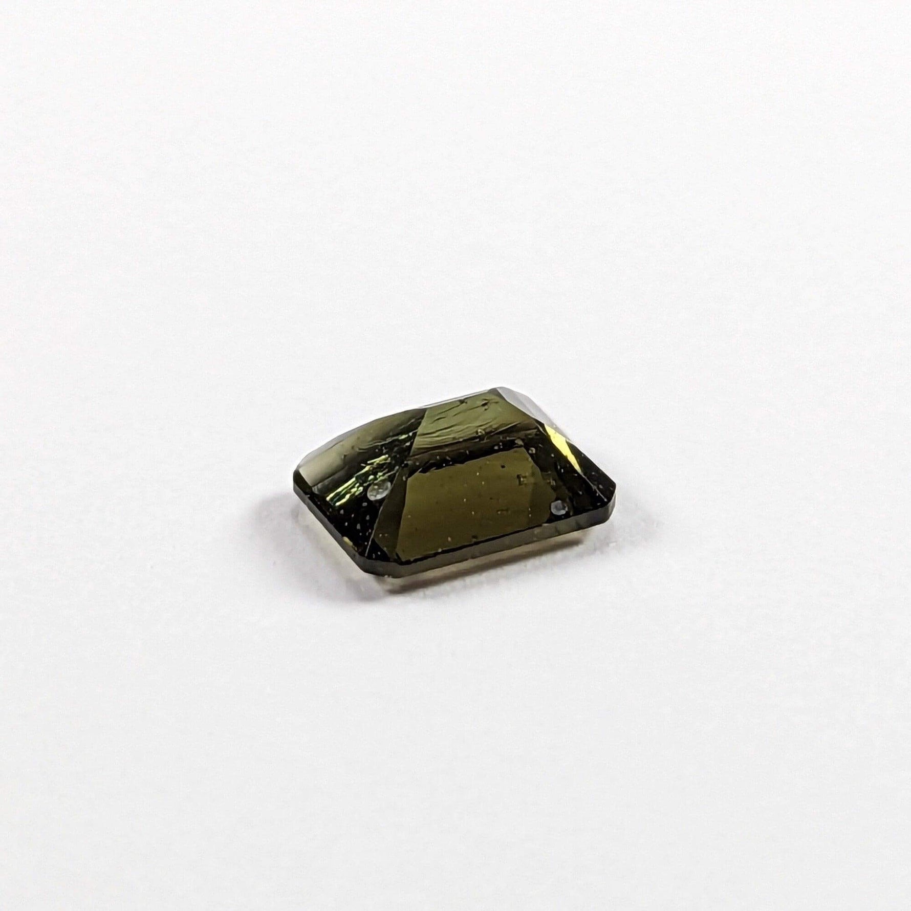  Authentic Moldavite | Octagon Cut | 8x6mm, 1.25ct | Chlum Region, Czech Republic | SO24 6
