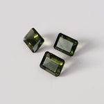  Authentic Moldavite | Octagon Cut | 9x7mm | Chlum Region, Czech Republic 4