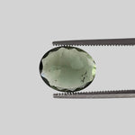  Authentic Moldavite | Oval Cut | 11x9mm | Chlum Region, Czech Republic 1