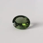  Authentic Moldavite | Oval Cut | 11x9mm | Chlum Region, Czech Republic 3