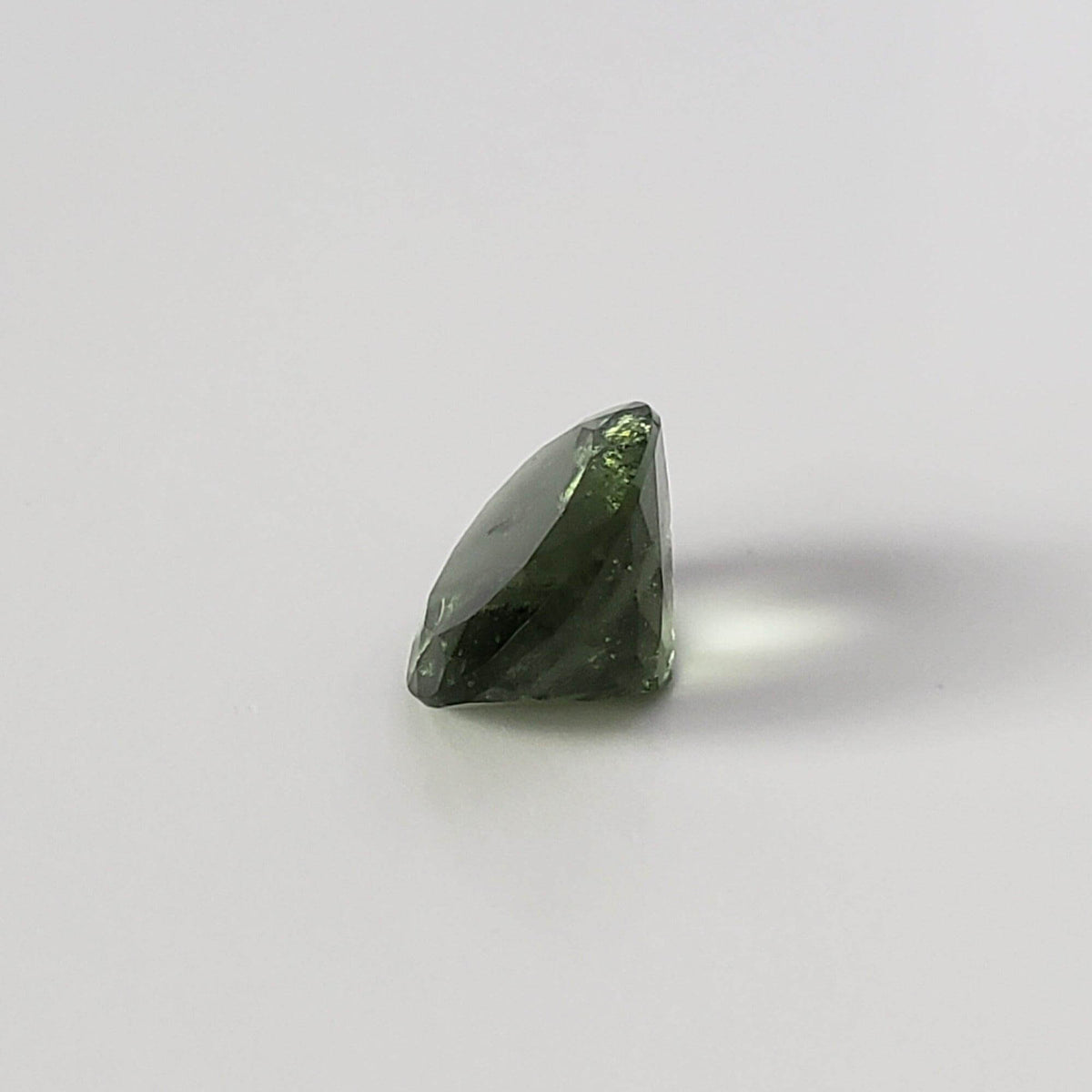  Authentic Moldavite | Oval Cut | 11x9mm | Chlum Region, Czech Republic 6