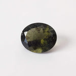  Authentic Moldavite | Oval Cut | 12x10mm | Chlum Region, Czech Republic 3